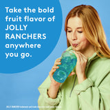 Jolly Rancher Singles To Go Variety Pack, Powdered Drink Mix, Zero Sugar, Low Calorie, Includes 4 Flavors: Green Apple, Blue Raspberry, Cherry