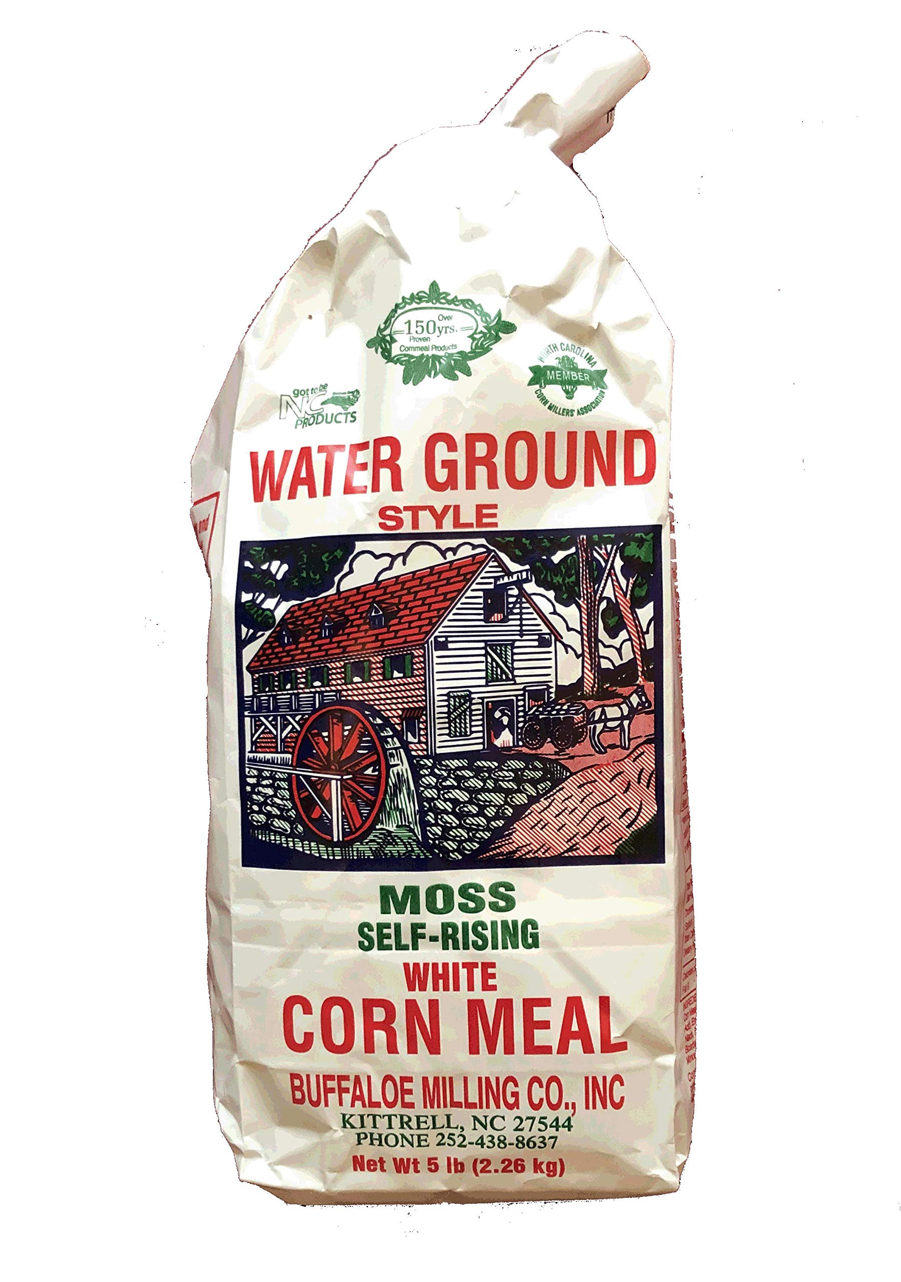 Moss Self-Rising White Corn Meal 5Lbs