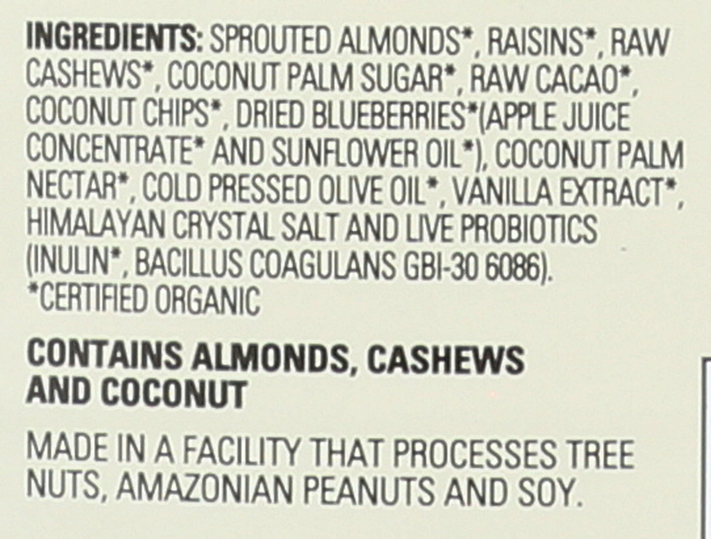 Living Intentions Organic Dark Cacao Superfood Nut Blend, 4 OZ