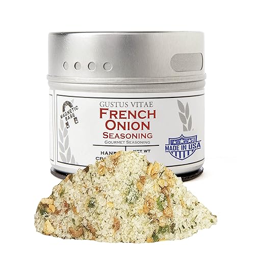 French Onion Seasoning | Authentic Artisanal Spice Mix | All Natural, Non GMO | Hand Crafted, Small Batch | Made in USA | Ultra Premium, Sustainably