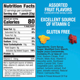 Minecraft Fruit Flavored Snacks, Fat Free and Gluten Free Snacks, 17.6 oz (22 Pouches)