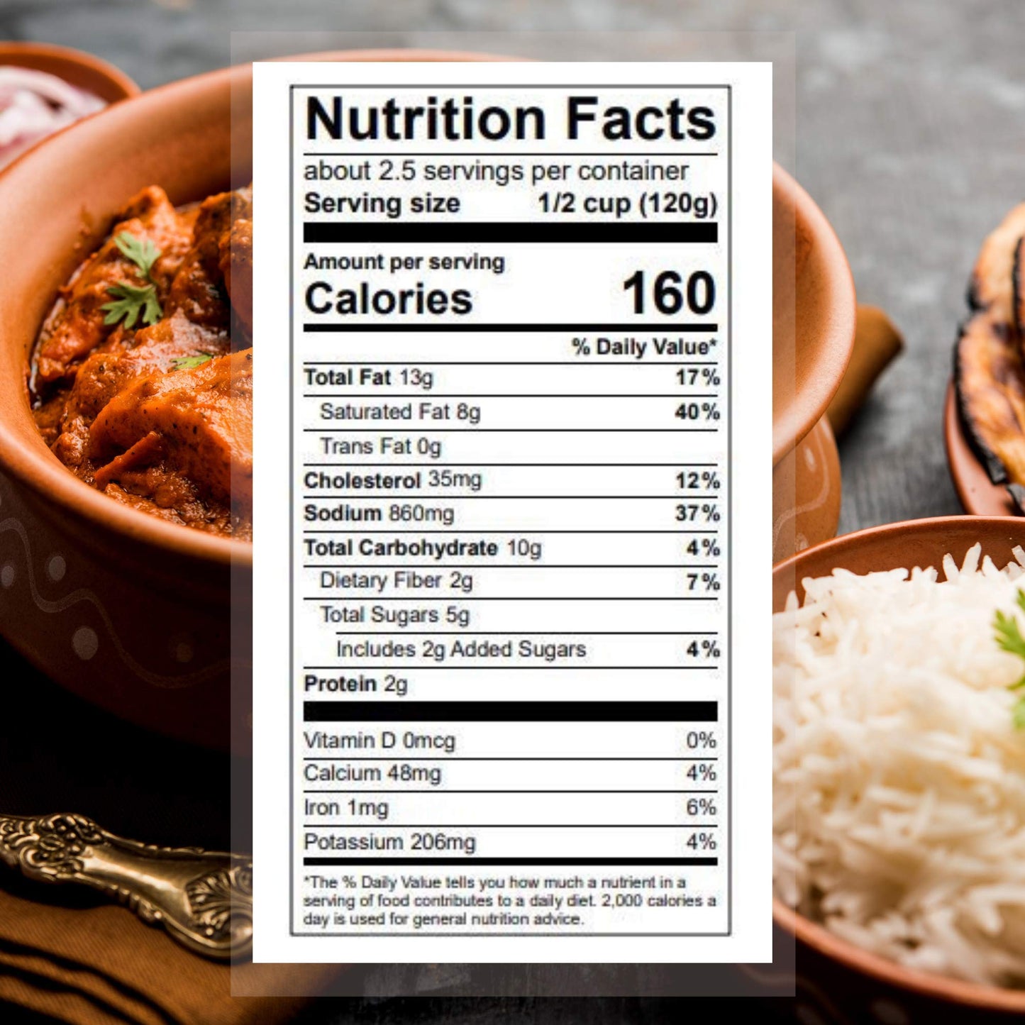 Rupen's Tikka Masala - Spicy Creamy Tomato Indian Curry Sauce, Vegetarian & Gluten-Free 10oz