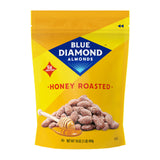 Blue Diamond Almonds Honey Roasted Snack Almonds, Party Salty Snack, Plant-Based Protein and Fiber, After School Snacks, Events, Holidays and Lunch