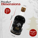 HAKU Black Truffle Tamari Naturally Brewed Aged 2 Years, 12.68 Oz (375 ml) - Traditional Gourmet Dipping Sauce & Marinade for Sushi, Meat, Rice, Stir