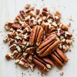 Raw Pecans Unsalted, 1 Pound Bag of Pecan Pieces, Chopped Pecans for Baking, Cooking & Snacks. Healthy Snack for Adults