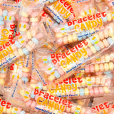 Candy Bracelets - 40 Count Pack - Bulk Candy Individually Wrapped - Candy for Goodie Bags, Party Favors, Birthday Celebrations, and Classroom Rewards