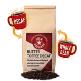 Lola Savannah Butter Toffee Whole Bean Decaf Coffee, 2lb