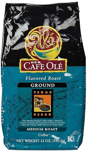 Cafe Ole Texas Pecan Medium Roast Ground Coffee