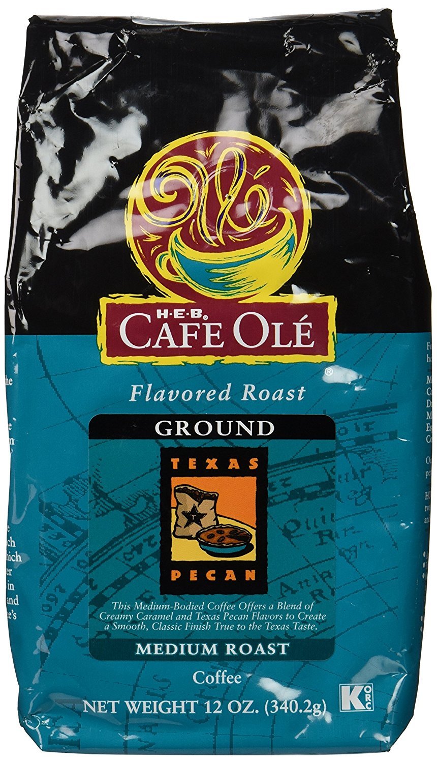 Cafe Ole Texas Pecan Medium Roast Ground Coffee