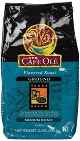 Cafe Ole Texas Pecan Medium Roast Ground Coffee