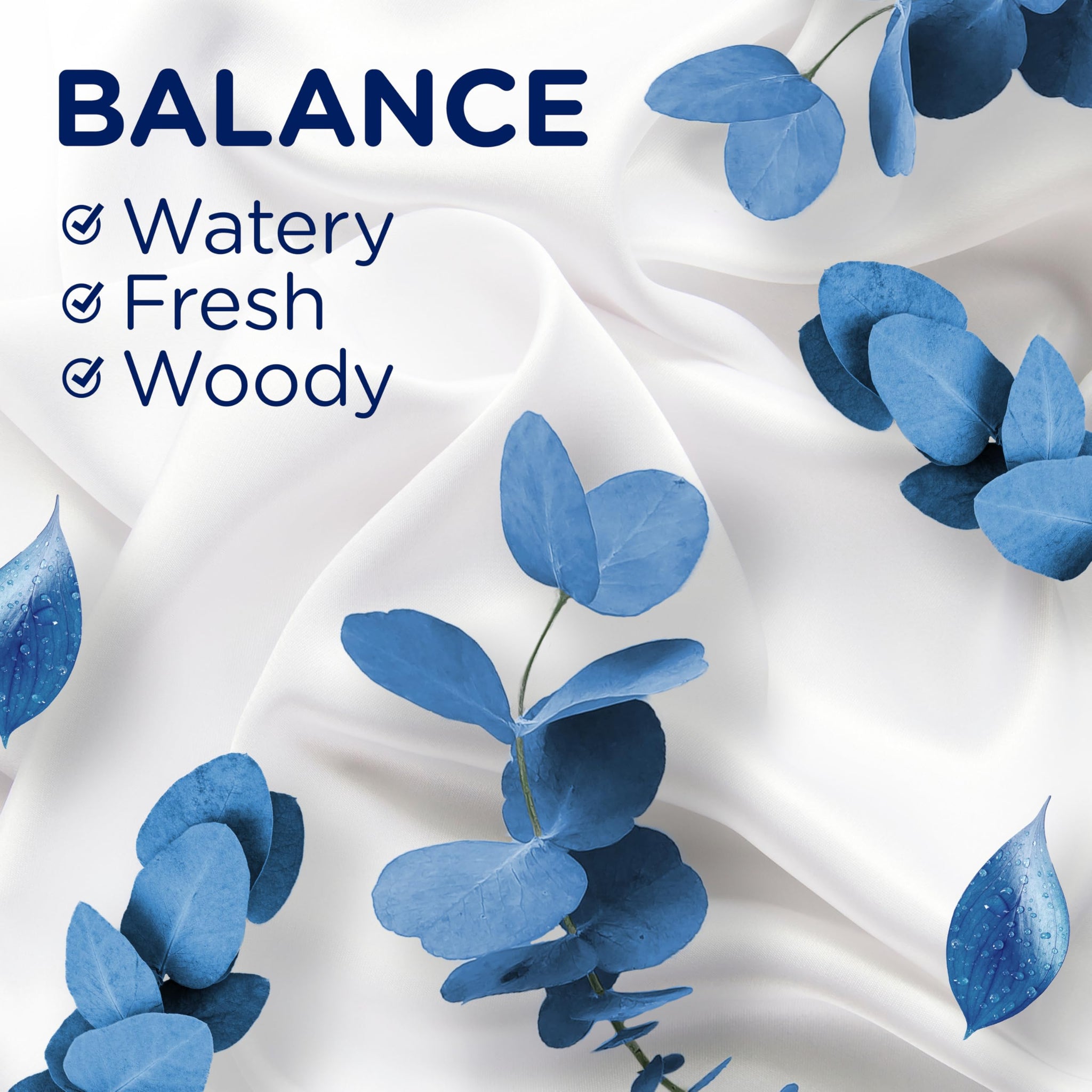 Downy Balance In-Wash Laundry Scent Booster Beads, Crisp Rain and Blue Eucalyptus scent, 24 oz, laundry scent beads, Long-lasting Freshness