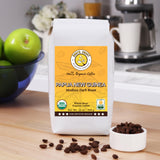 North Coast Roasting Company, Medium Dark Roast, Low Acid Organic Coffee, Whole Bean, Single Origin - Papua New Guinea, USDA Certified Organic Coffee