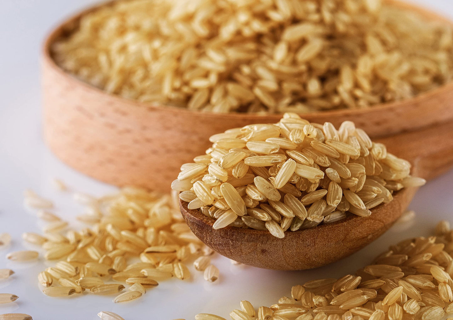 Parboiled Long Grain Brown Rice, 3 Pounds - Whole Grain, Kosher, Vegan, Bulk. Partially Precooked Converted Rice. Easy-cook Rice is Great for Making Idlis and Dosas
