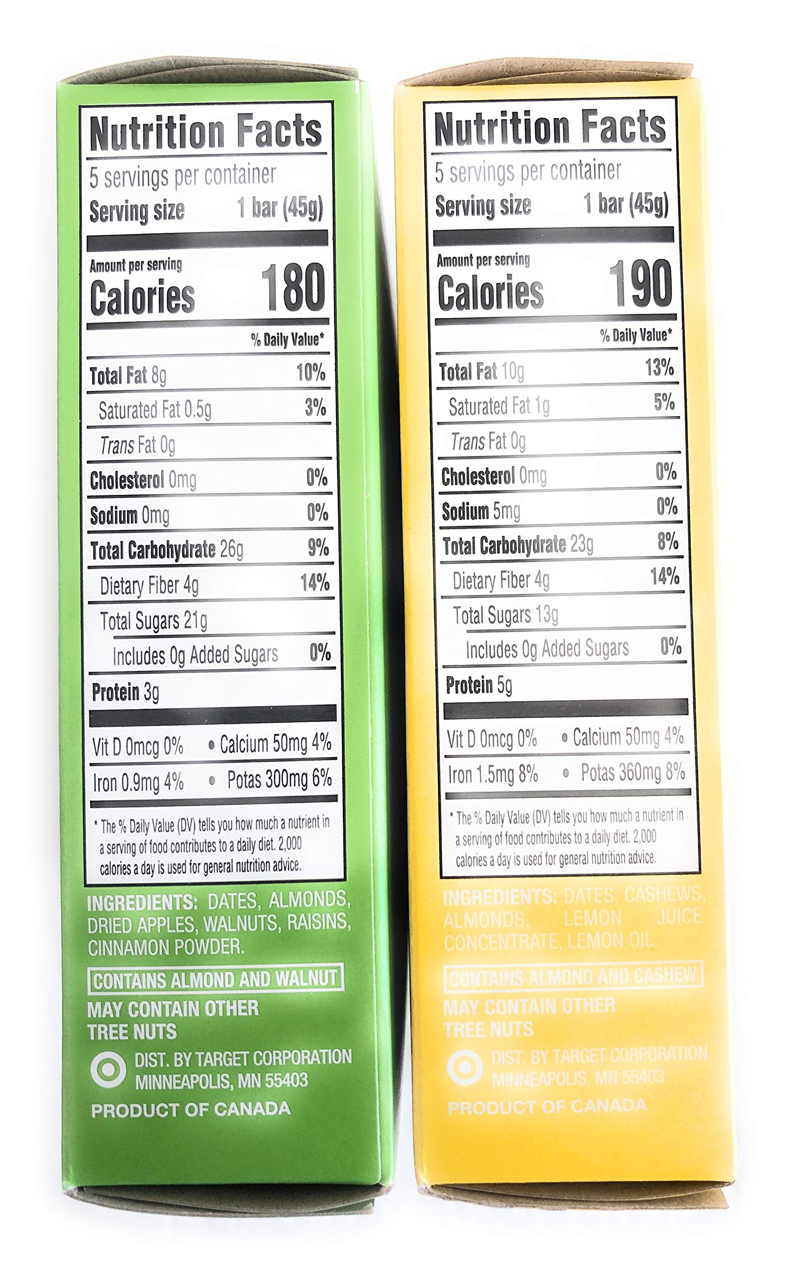 Good & Gather Apple Pie and Lemon Bars 10bars total