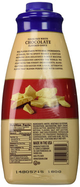 SUGER FREE WHITE CHOCOLATE SAUCE 64 OZ