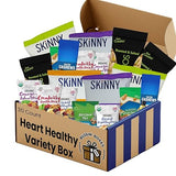 Heart Healthy Snacks Variety Pack - Nuts, Trail Mix, and Popcorn - Individually Wrapped Snack Box for Adults On-the-Go - 30 Count Assembled by Bussin