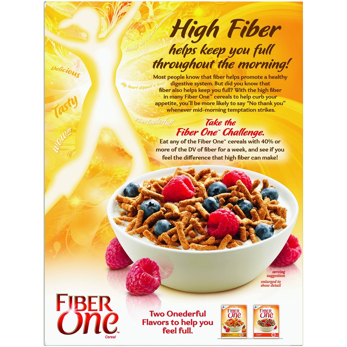 Fiber One Cereal, Original Bran, Whole Grain, 16.2 oz