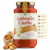 NEW! Antonio Carlo Authentic Italian (3 Generations) Handmade Gourmet Marinara Sauce - FRESH, No Preservatives, Vegan Marinara Spaghetti & Pasta Sauce