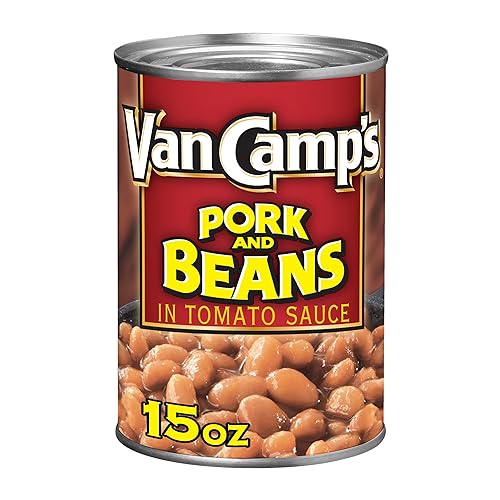 Van Camp's Pork and Beans, Canned Beans, 15 oz