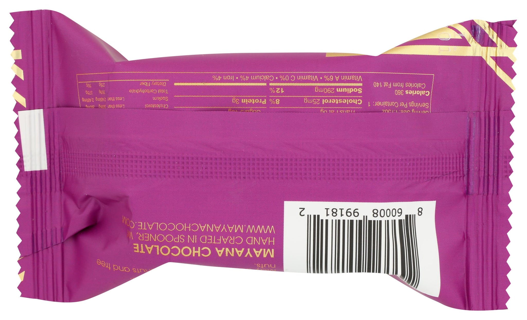Mayana Chocolate Mini Pecan Paradise Bar, 1.5 OZ