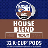 Maxwell House House Blend Medium Roast K-Cup® Coffee Pods (32 ct Box)