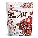 Made In Nature Organic Dried Deglet Noor Dates, 20 Ounce (Pack of 1) - Vegan Snack, Non-GMO, Unsulfured, Gluten Free, Kosher