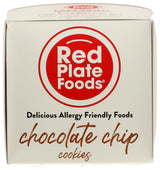 Red Plate Foods, Cookies Chocolate Chip 6 Count, 10.5 Ounce