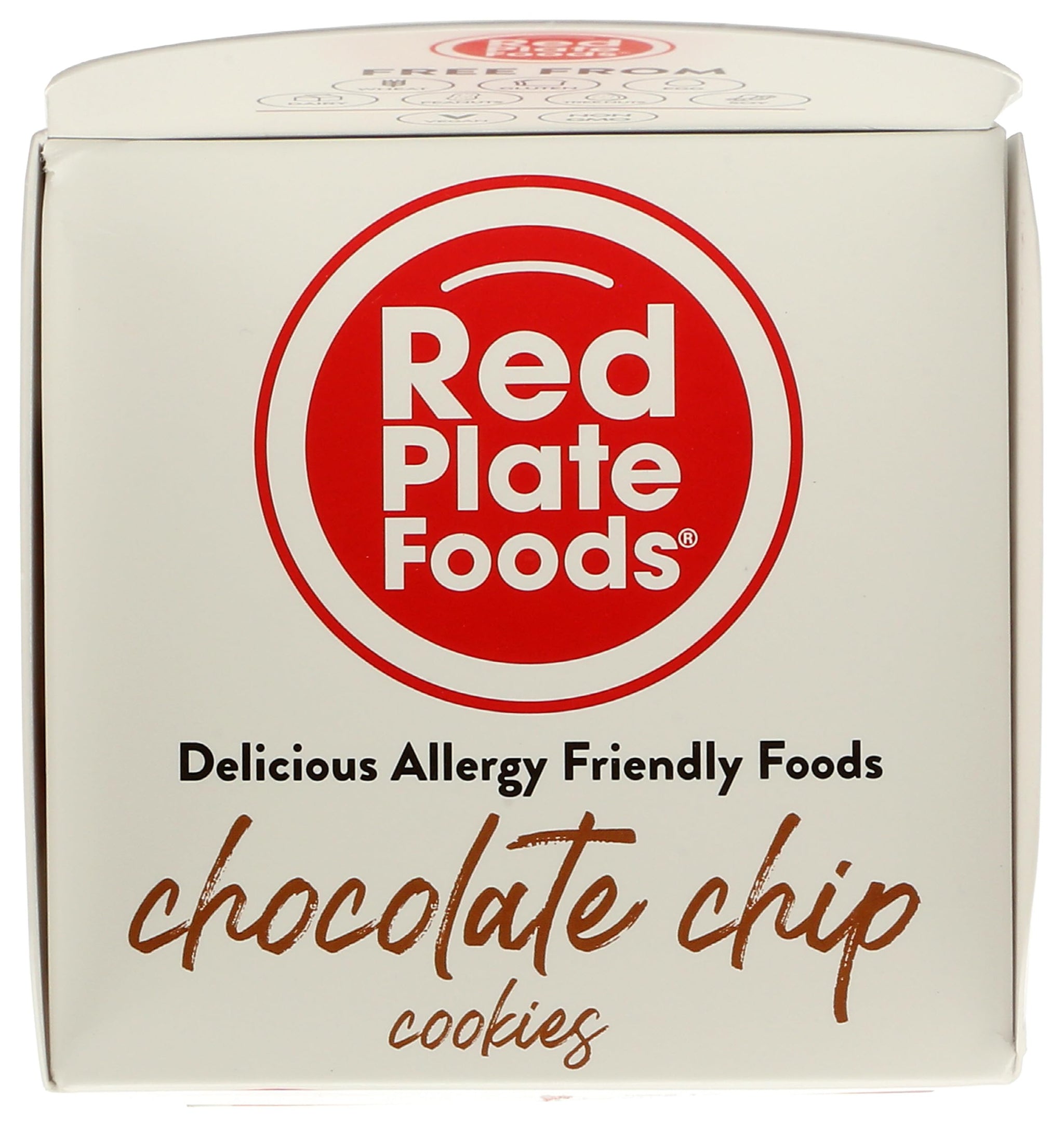 Red Plate Foods, Cookies Chocolate Chip 6 Count, 10.5 Ounce
