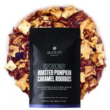 August Uncommon Psychocandy Loose Leaf Tea - Roasted Pumpkin Caramel South African Rooibos Tea - Vegan, Gluten-Free & Non-GMO - Creamy Caramel Flavor