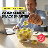 Sugar Free Lemon Drops Hard Candy, 1 lb. Bag, Individually Wrapped Lemon Candy, Sugarless Low Calorie Hard Candy, Perfect for Candy Dishes, Office