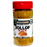 Jollof Rice Seasoning 3.8oz | Crafted with 100% Herbs and Spices With No Additives, No Salt, No Sugar, No MSG, Gluten Free | Great For Keto, Great