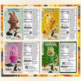 Dubai Chocolate Bars - Dubai Style - Cookies - Mango - Blueberry Flavors - 4x75g