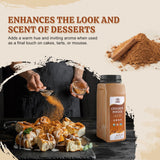 52USA Organic Cinnamon Powder,1 lb (16oz),Pure Ground Cinnamon, 100% Certified,Premium Quality Spice-Great for Baking,Cooking and Drinks,Additive
