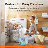 Color Keeper® Dye-Trapping Laundry-Saving Sheets, 100 Value Pack | Fragrance Free | Bleach-free Protection for Mixed Laundry