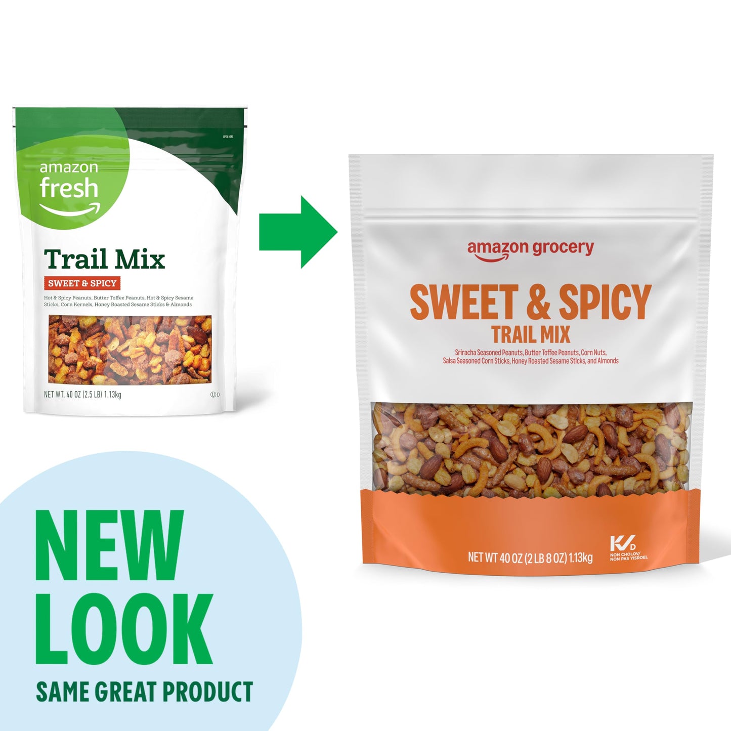 Amazon Fresh, Sweet & Spicy Trail Mix, 40 Oz