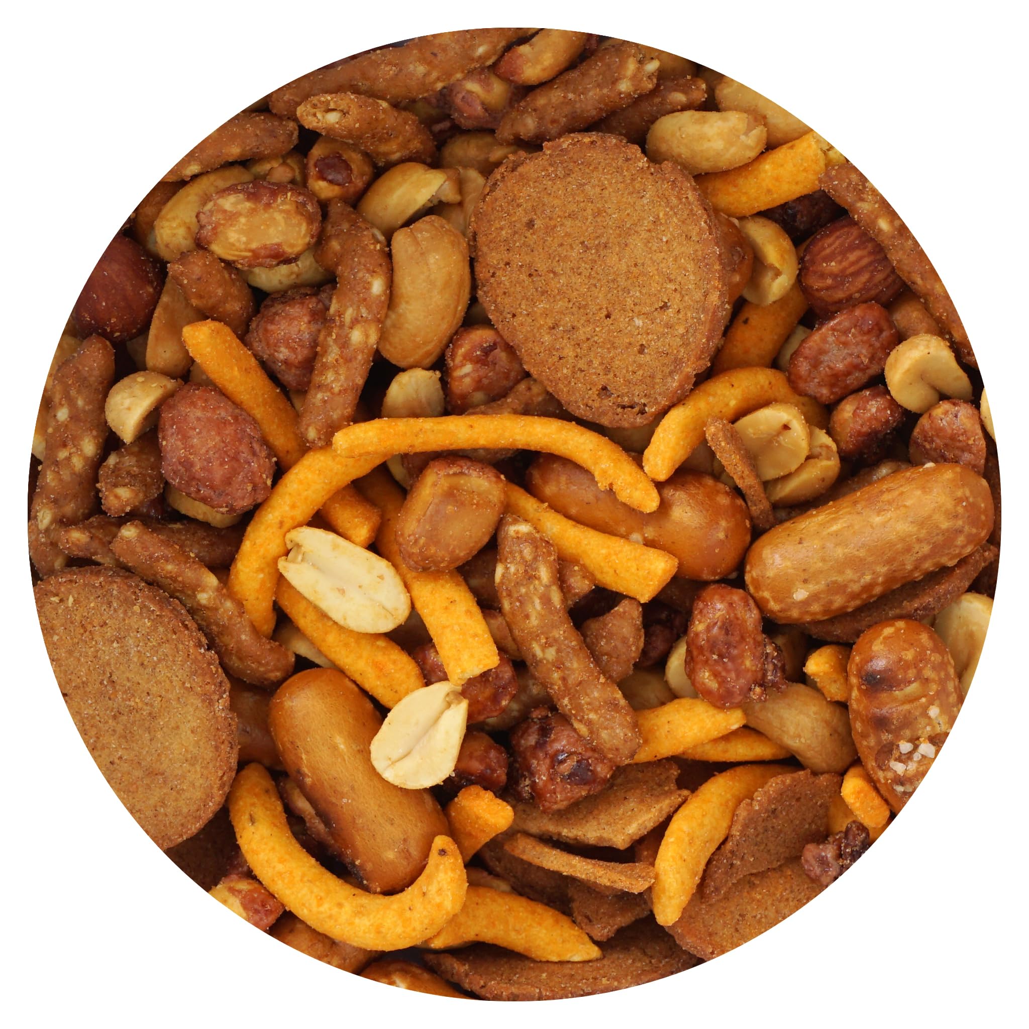 Nutty Crunch Snack Mix, 1 Pound Bulk Bag, Hampton Distribution