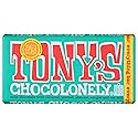 Tony’s Chocolonely the Everything Bar, Belgian Milk Chocolate Candy Bar With Sea Salt, Caramel, Pretzel, & Almond Nougat for Snacks or Gifts, 32%