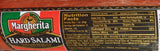 24oz Margherita Hard Salami Chub for True Italian Taste Salami (One Chub)