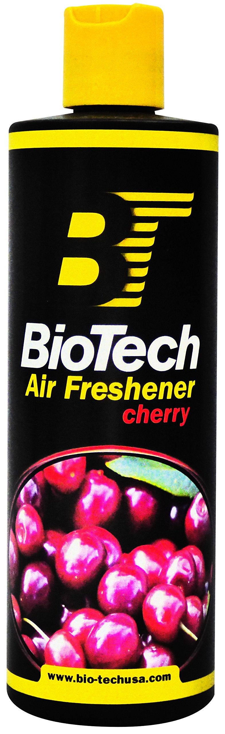 BioTech Air Freshener Cherry Scent, Contains no Harmful solvents and Safe for use on Any Environment, Controls Smoke Cigarette, Mildew, pet and Food