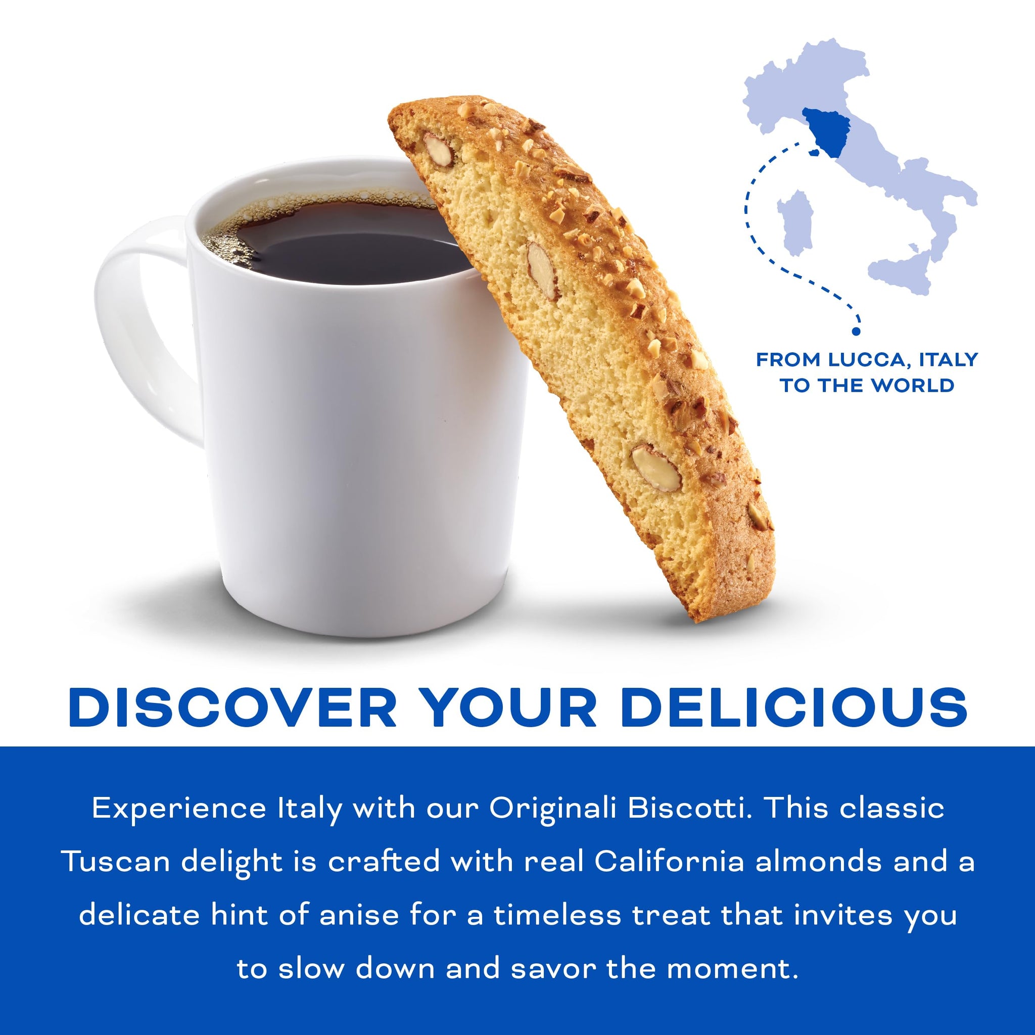 Nonni's Biscotti Value Pack, Originali, 50 Count