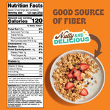Back to Nature Granola Clusters Cereal - Non-GMO, Plant Based Snacks made with Whole Grain Rolled Oats - Peanut Butter Clusters, 11 Ounce