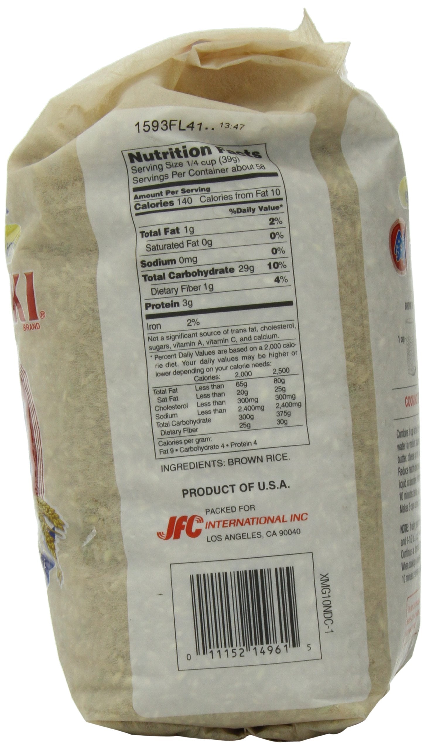 NISHIKI Premium Brown Rice, 5-Pound