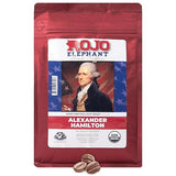 Rojo Elephant Alexander Hamilton Coffee, Veteran-Owned, USDA Organic Ground, Light Roast, 100% Arabica, Smooth, Bold Flavor - 11 oz