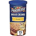 Progresso, Bread Crumbs, Plain, Cooking Ingredient, Canister, 15 oz