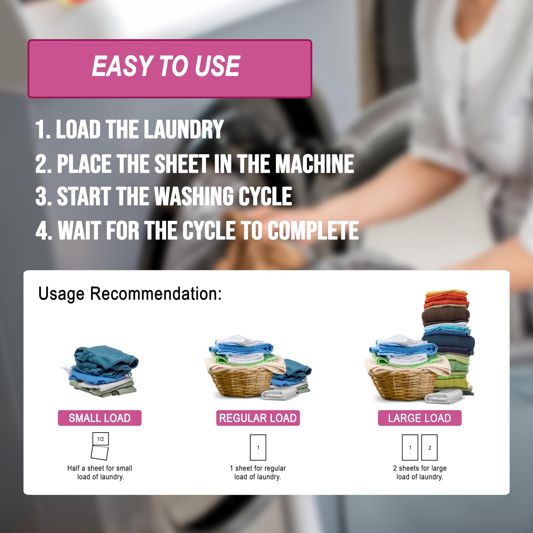 Air Jungles Laundry Detergent Sheets 100 Loads, Flora Bliss Scent, Easy to Use, Zero Waste Solution, Lightweight, Powerful Cleaning, Ideal for Home