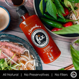 Fix Hot Sauce, Sriracha Sauce - Sriracha Chili Sauce, Organic Red Chili Peppers, Spicy & Bold Flavor, Non-GMO, Gourmet, Sriracha Sauce Hot, Great in