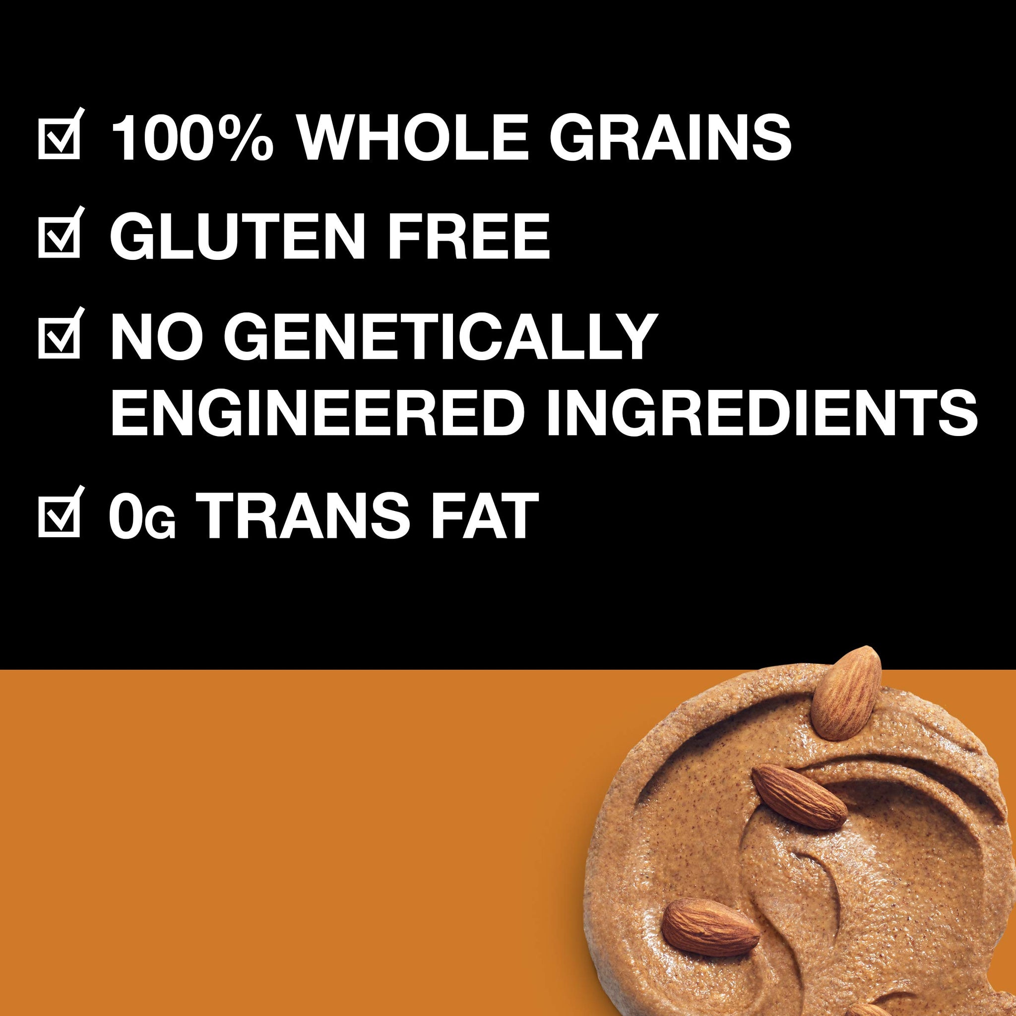 Kind Healthy Grains Granola, Almond Butter Clusters, Gluten Free, Healthy Snack Mix, 10g Protein, 11oz, 6 Count