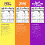 Magic Spoon High Protein Granola Low Sugar - 3 Pack: Honey Almond, Dark Chocolate Almond, & Peanut Butter - Low Carb Sugar Free Protein Snacks