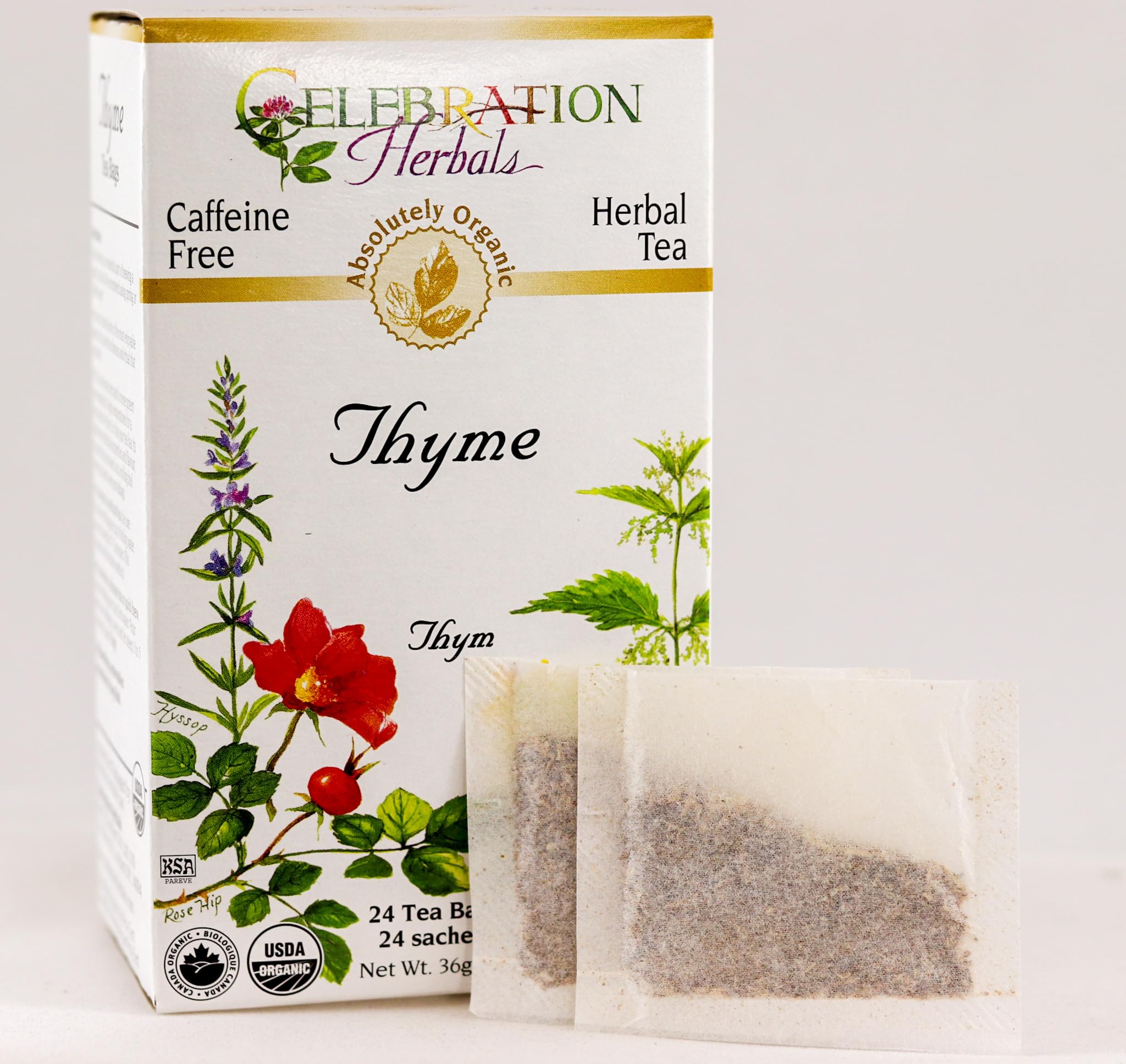 Celebration+Herbals+Organic+Thyme+Tea+Bags+24+Count