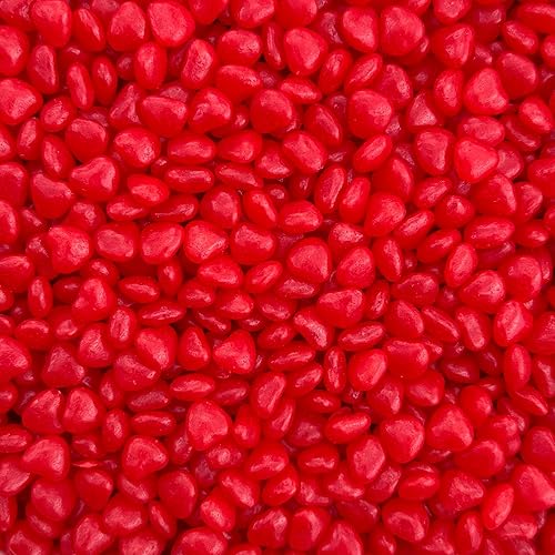 Cinnamon Hearts | 3 Pound Bag | Hot Cinnamon Candy Bulk | Heart Shaped Candy Bits for Baking, Decorating, Gifting, and Snacking | Traditional Spicy